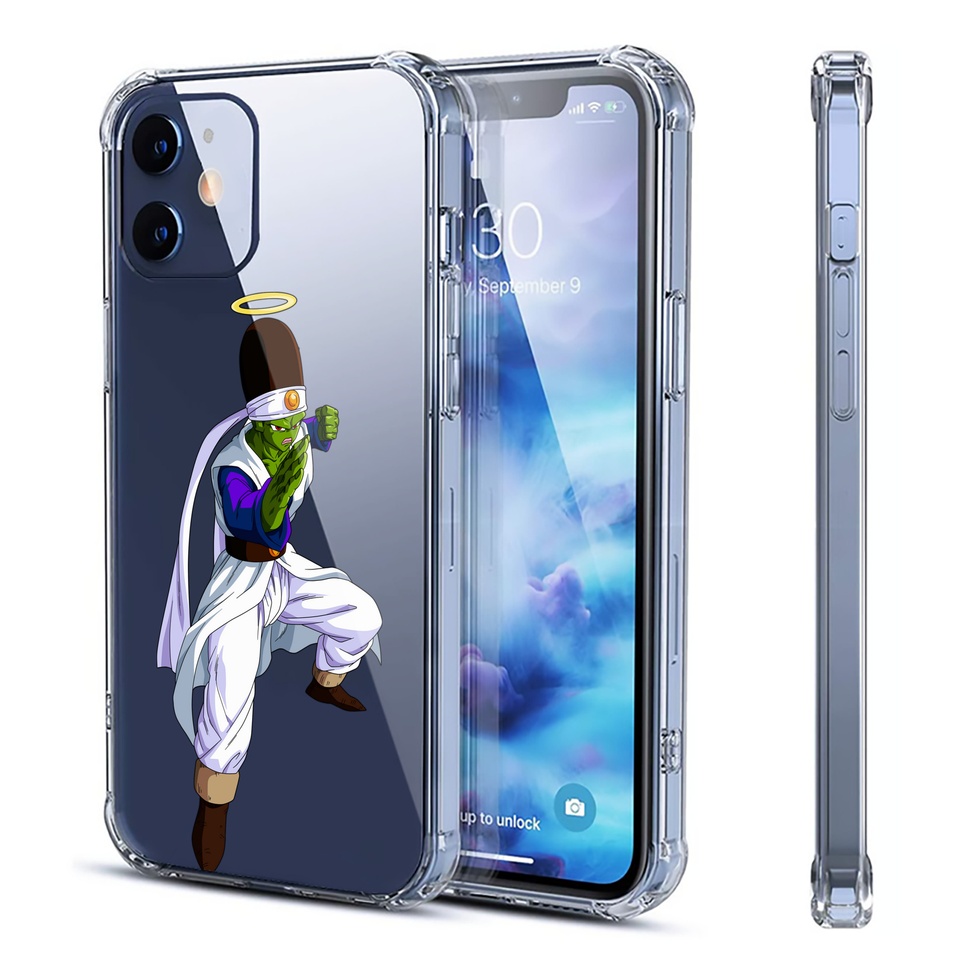 （画像用） ドラゴンボール パイクーハン DRAGON BALL Pikkon 【iPhone 12シリーズ対応】透明スマホケース（クリアソフトケース）